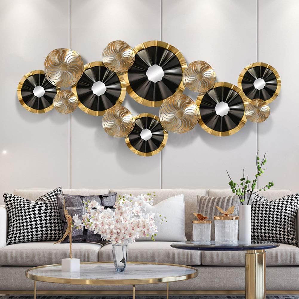 Luxurious CASCADE MI Metal Wall Art