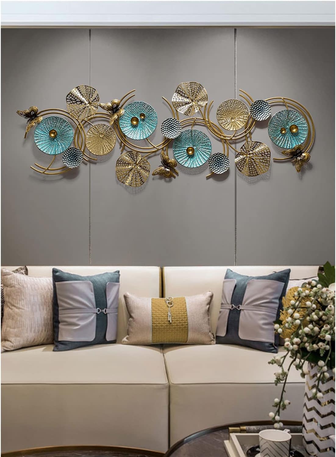 Luxurious NOVA MI Metal Wall Art