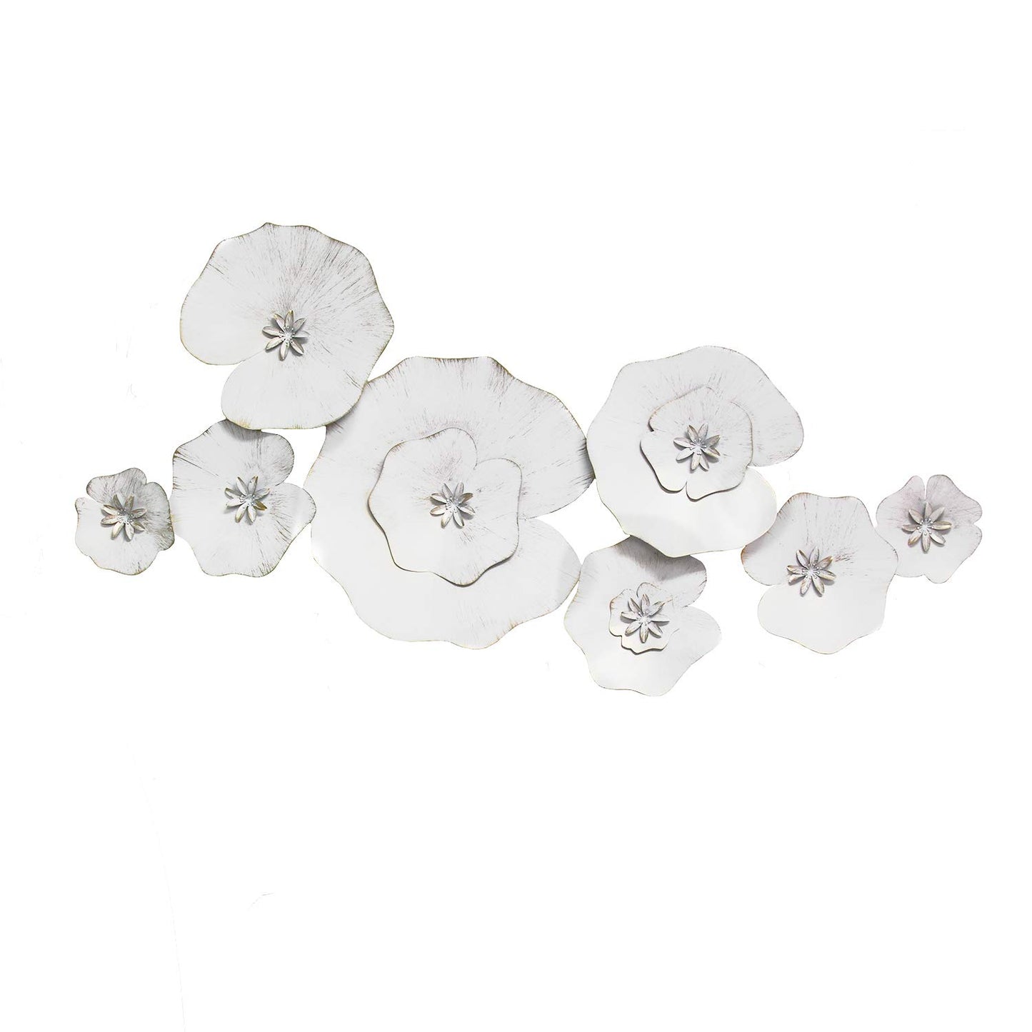 Luxurious EGGSHELL MI Metal Wall Art