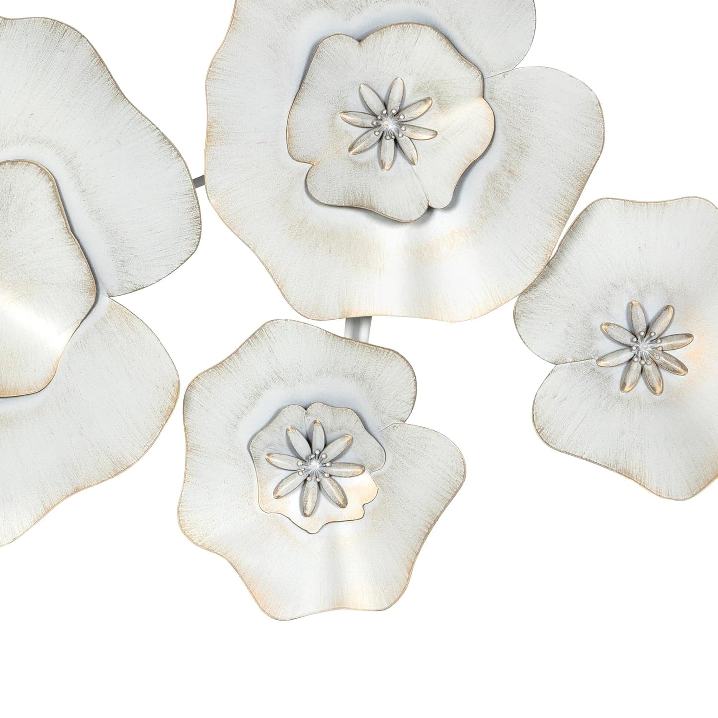 Luxurious EGGSHELL MI Metal Wall Art
