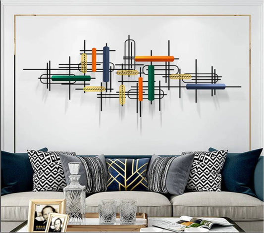 Luxurious VIVID MI Metal Wall Art