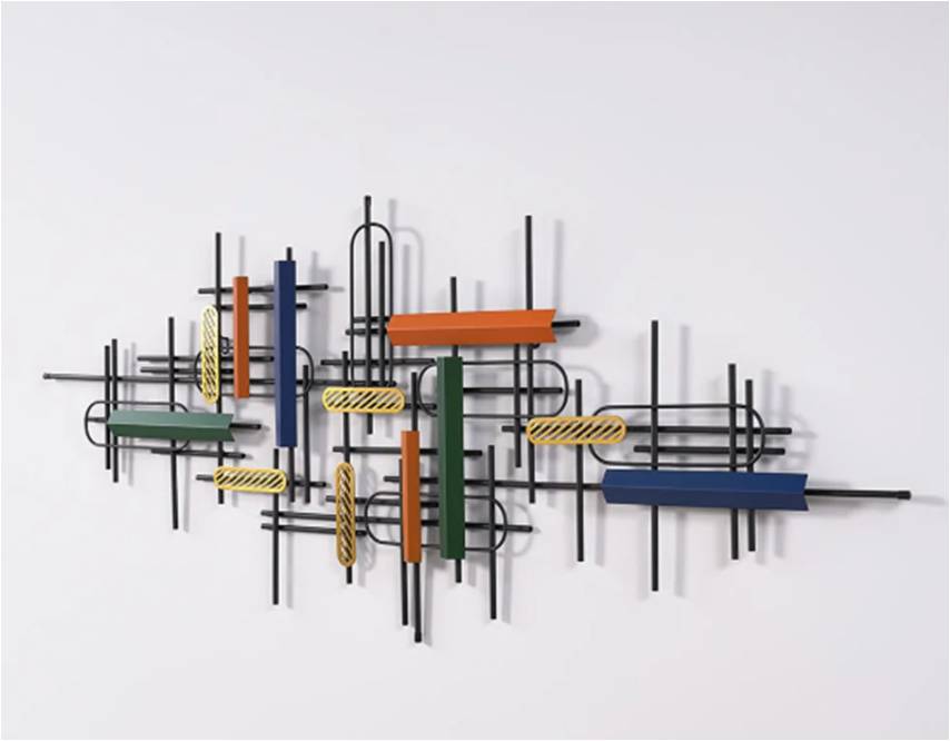 Luxurious VIVID MI Metal Wall Art