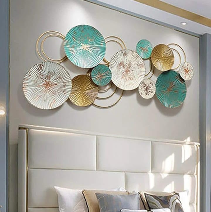 Luxurious RINGLET MI Metal Wall Art