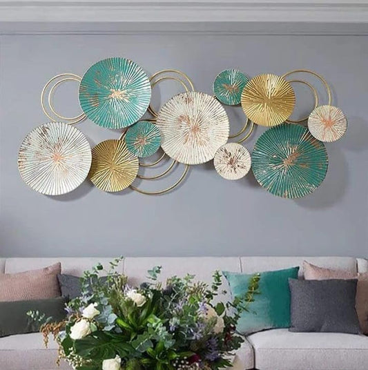 Luxurious RINGLET MI Metal Wall Art