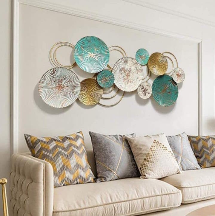 Luxurious RINGLET MI Metal Wall Art