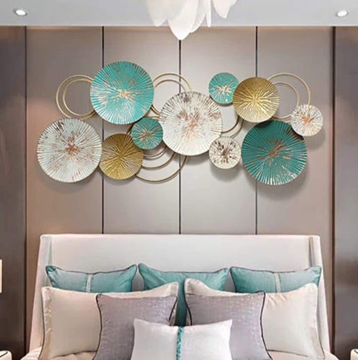 Luxurious RINGLET MI Metal Wall Art