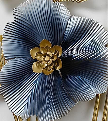 Luxurious TWIN-FLEUR MI Metal Wall Art