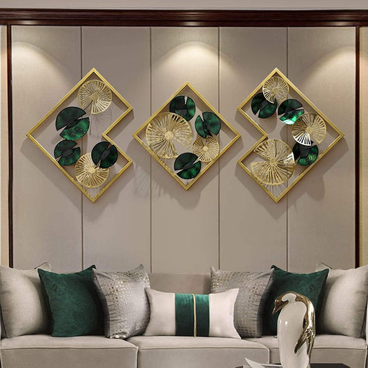 Luxurious SQ-AETHER MI Metal Wall Art